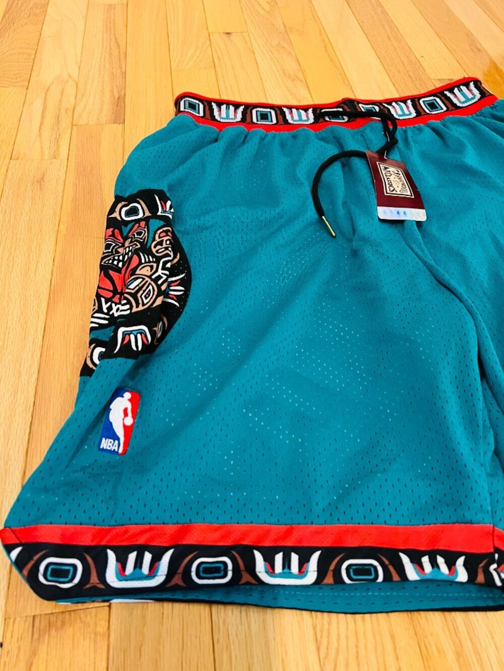 Vintage Authentic Just Don Mitchell Ness 95 96 Vancou… - Gem